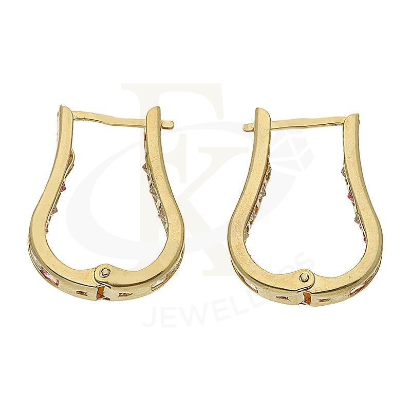 Gold Huggies Earrings 18Kt - Fkjern18K2420