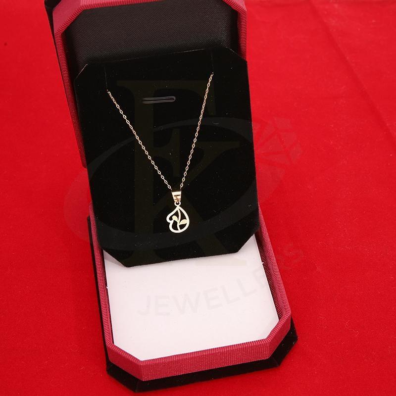 Gold Necklace (Chain With Pendant) 18Kt - Fkjnkl18K2334 Necklaces