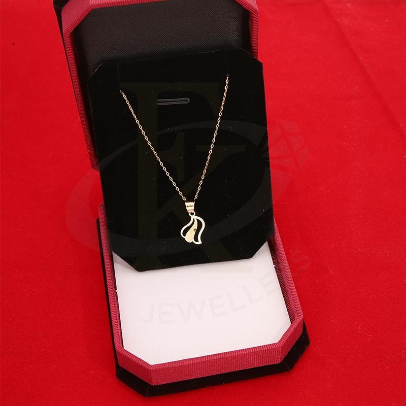 Gold Necklace (Chain With Pendant) 18Kt - Fkjnkl18K2336 Necklaces