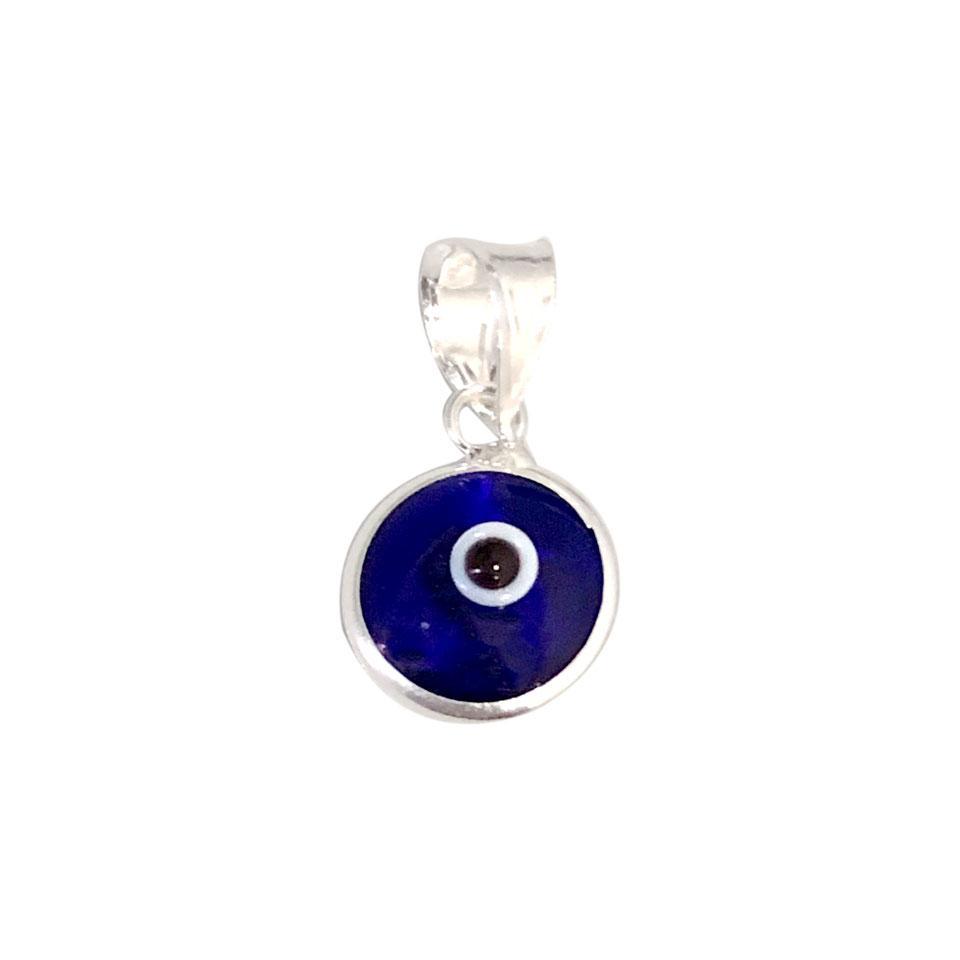 Italian Silver 925 Evil Eye Pendant - FKJPND1779-fkjewellers