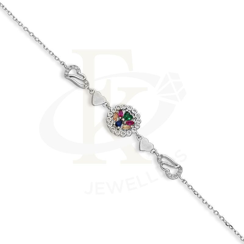 Italian Silver 925 Hearts Bracelet - Fkjbrlsl2611 Bracelets
