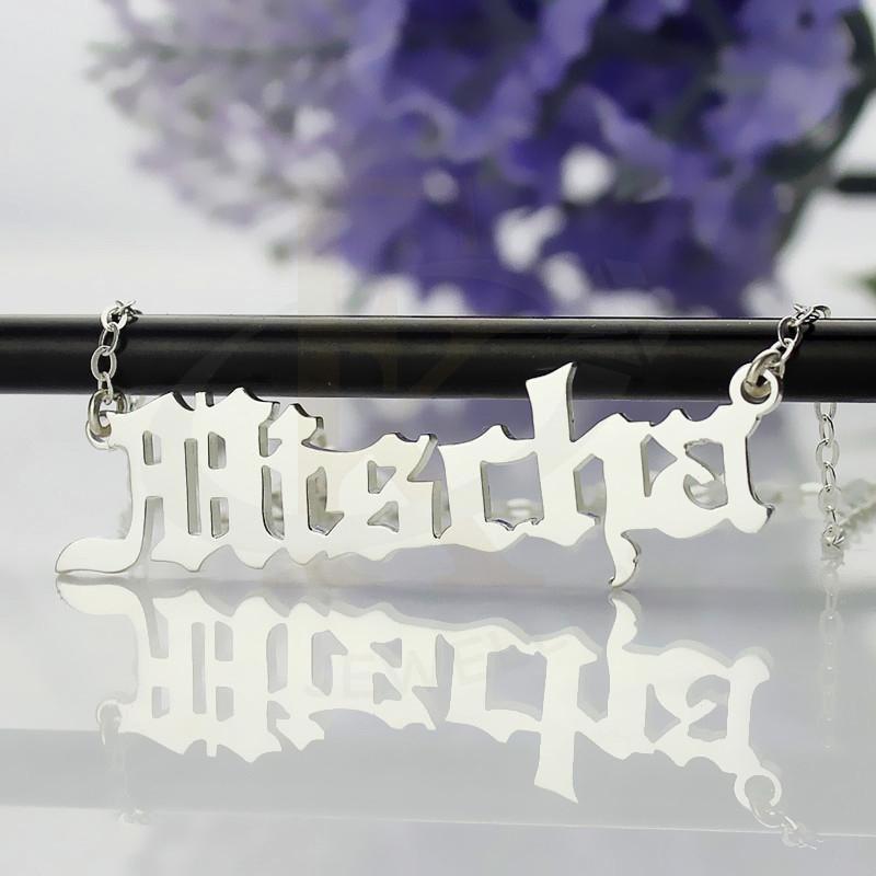Silver 925 Personalized Name Necklace - Fkjnklsl2685 Necklaces