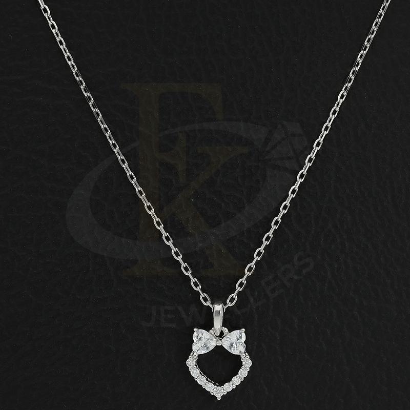 Italian Silver 925 Heart Necklace - Fkjnklsl2628 Necklaces