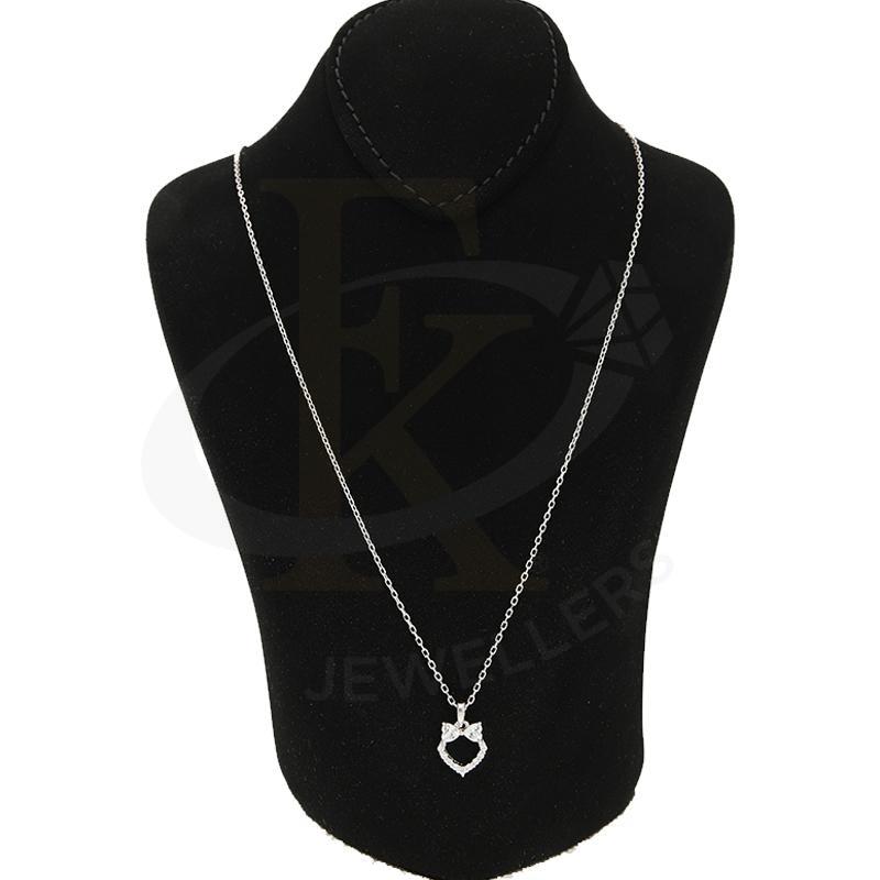 Italian Silver 925 Heart Necklace - Fkjnklsl2628 Necklaces