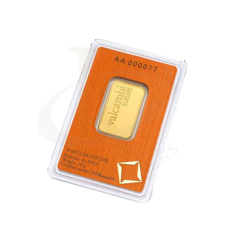 Valcambi Suisse 20 Grams Gold Bar 24Kt - Fkjgbr24K2172 Bars
