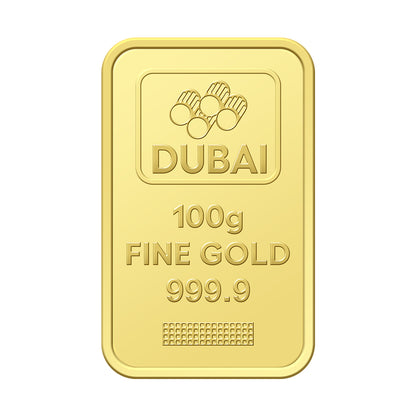 100 Grams Gold Bar 24KT - FKJGBR24K2246