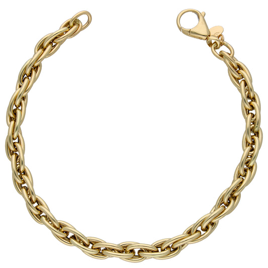 Gold Interlink Bracelet 18KT - FKJBRL18KU6577