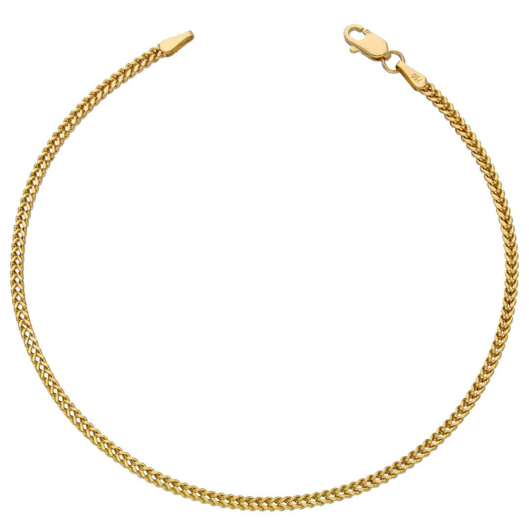 Gold Braided Bracelet 18KT - FKJBRL18KU6572