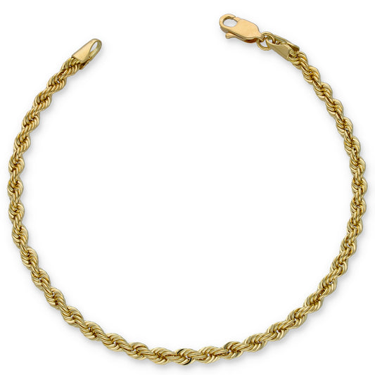 Gold Rope Bracelet 18KT - FKJBRL18KU6564