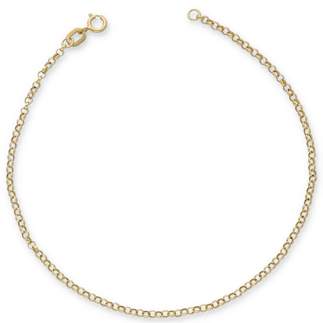 Gold Interlink Bracelet 18KT - FKJBRL18KU6348