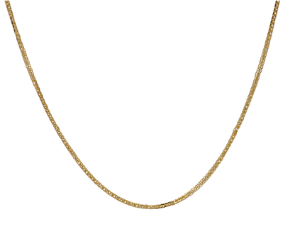 Gold 18 Inches Chain in 18KT - FKJCN18KU6309