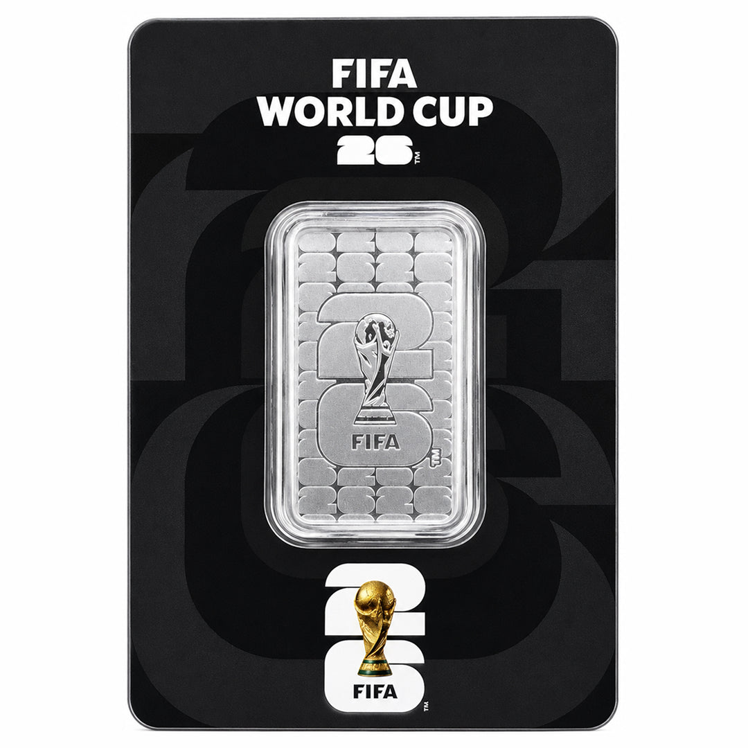 FIFA World Cup 26 1 Ounce Silver Bar - FKJGBRSL6957