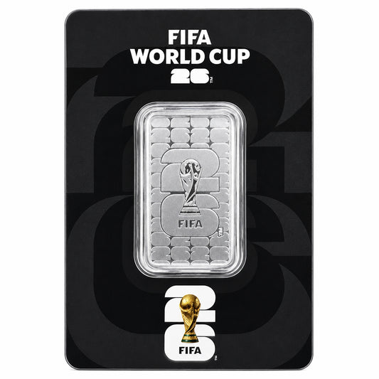 FIFA World Cup 26 1 Ounce Silver Bar - FKJGBRSL6957