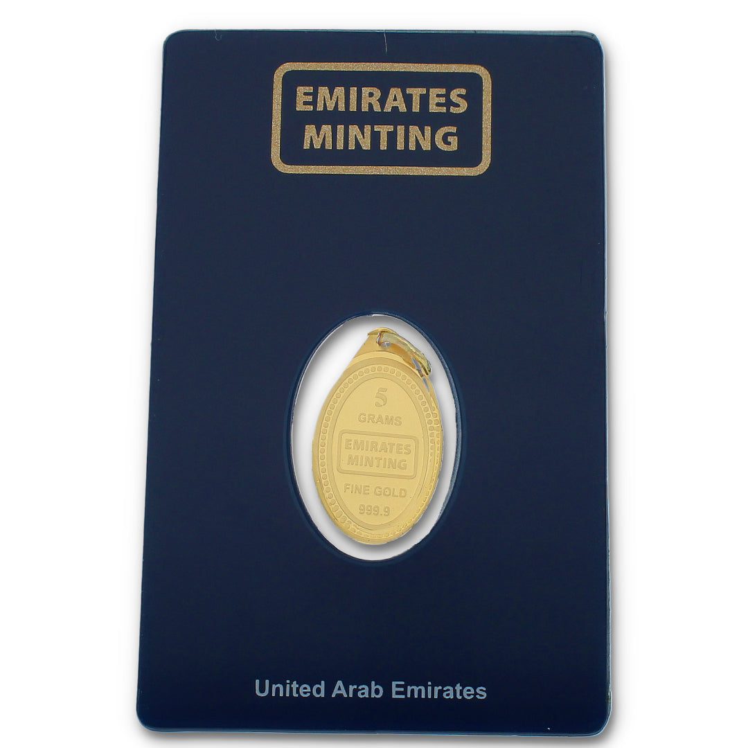 Emirates Minting 5.2 Grams Gold Classic Flower Pendant 24KT 999.9 Purity - FKJPND24K2279