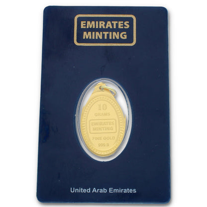 Emirates Minting 10.2 Grams Gold Classic Flower Pendant 24KT 999.9 Purity - FKJPND24K2280