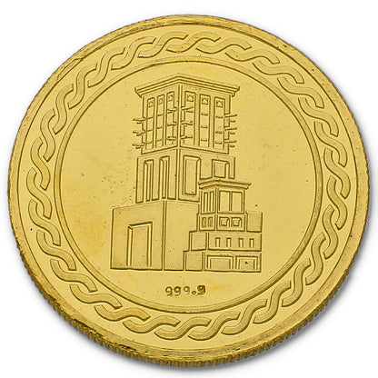 Gold 40 Grams Coin 24KT 999.9 Purity - FKJCON24K2277