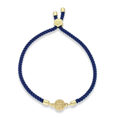Gold Coin String Bracelet 21KT - FKJBRL21KU6582