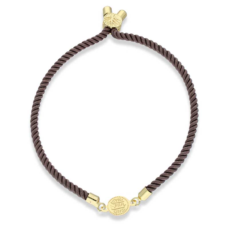 Gold Coin String Bracelet 21KT - FKJBRL21KU6582