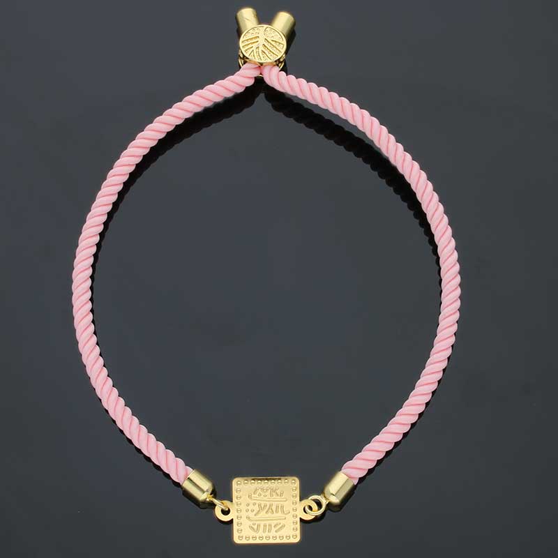 Gold String Bracelet 21KT - FKJBRL21KU1079