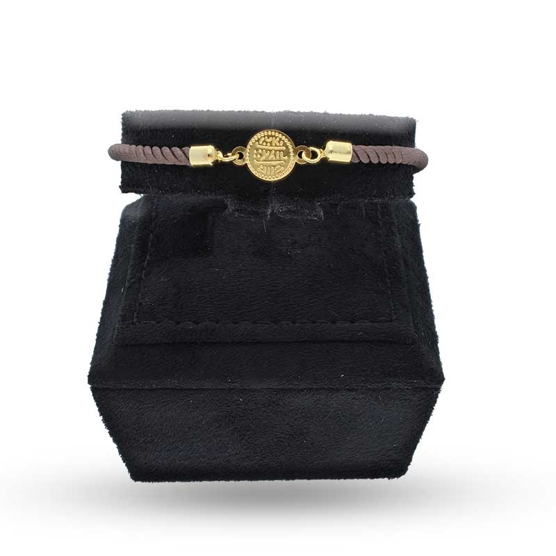 Gold Coin String Bracelet 21KT - FKJBRL21KU6582