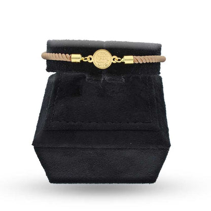 Gold Coin String Bracelet 21KT - FKJBRL21KU6582