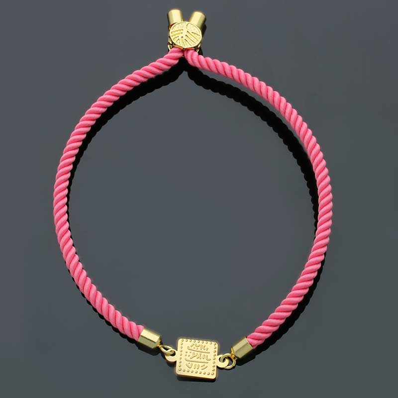 Gold String Bracelet 21KT - FKJBRL21KU1079