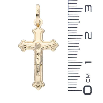 Gold Necklace (Chain with Cross Pendant) 18KT - FKJNKL18KU6221