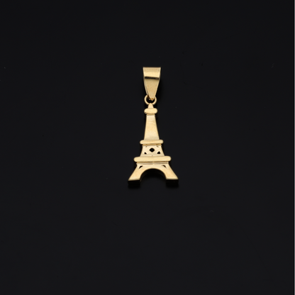 Gold Necklace (Chain with Eiffel Tower Pendant) 18KT - FKJNKL18KU6144