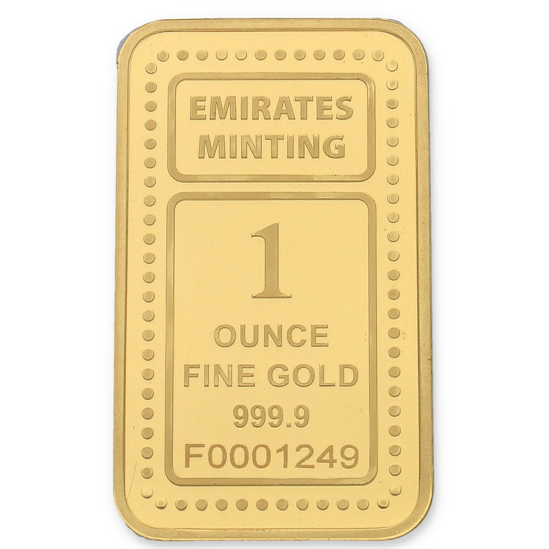 Emirates Minting 1 Ounce Burj Khalifa Gold Bar 999.9 Purity - FKJGBR24K2294