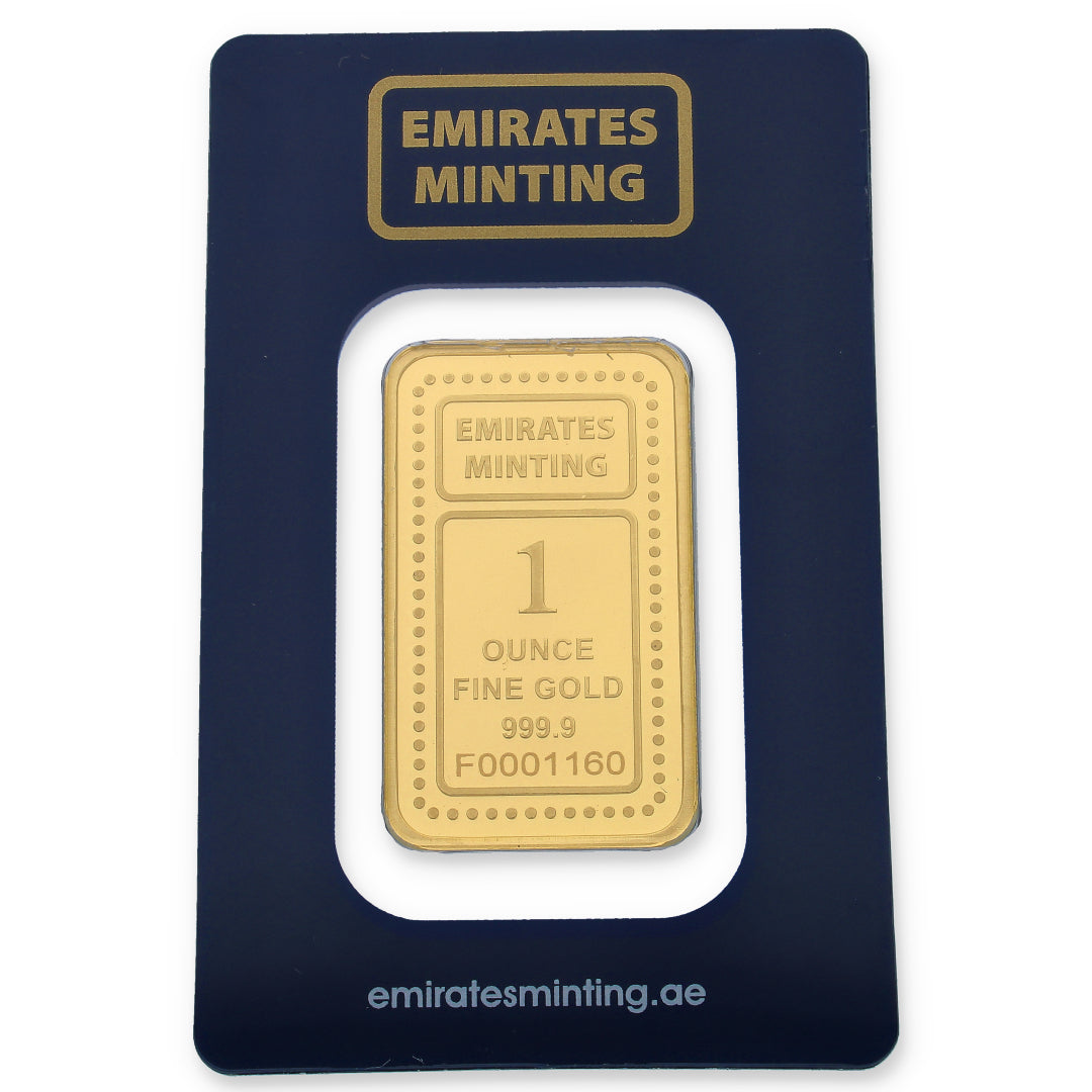 Emirates Minting 1 Ounce Gold Bar 999.9 Purity - FKJGBR24K2295