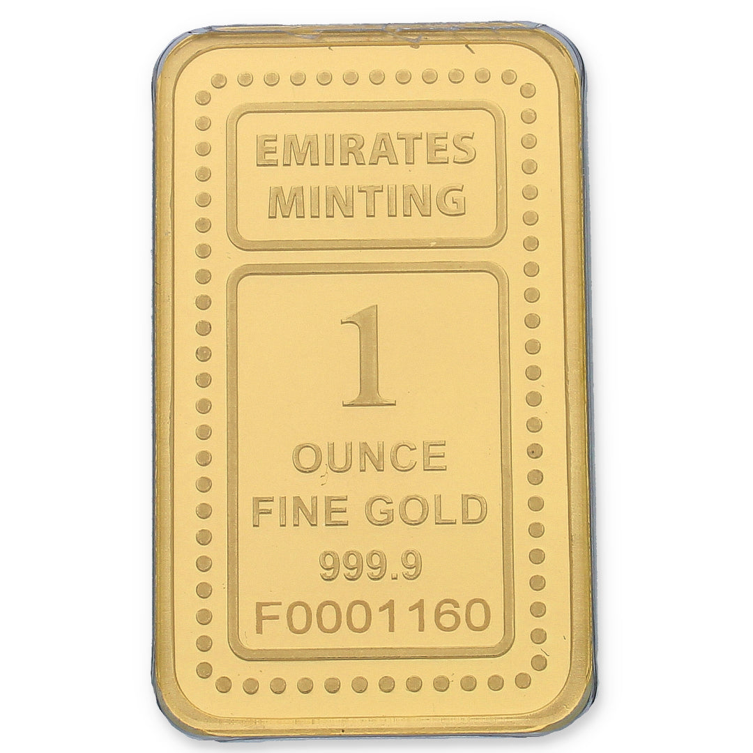 Emirates Minting 1 Ounce Gold Bar 999.9 Purity - FKJGBR24K2295