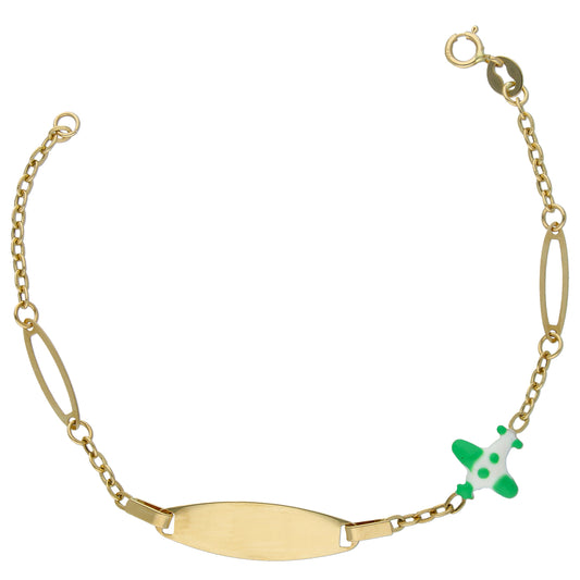 Gold Kids Bracelet 18KT - FKJBRL18KU6543