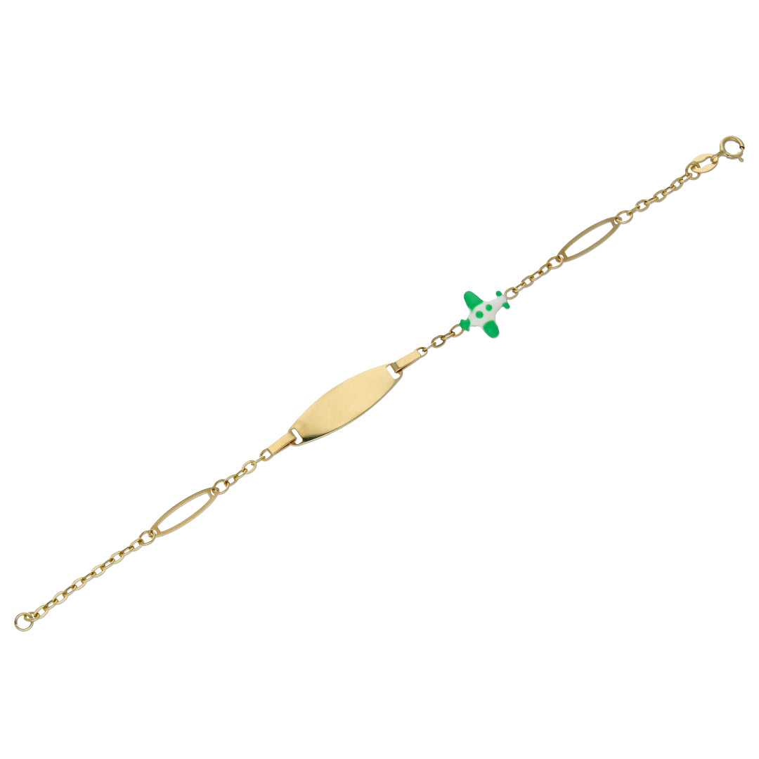 Gold Kids Bracelet 18KT - FKJBRL18KU6543