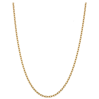 Gold Interlink Chain 18KT - FKJCN18KU6595