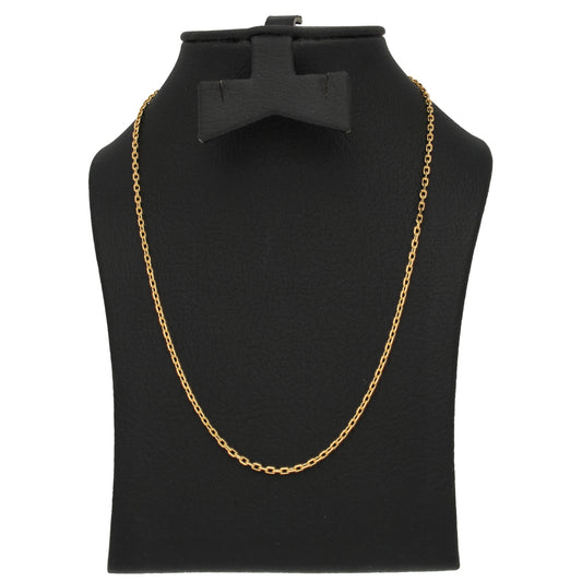 Gold Interlink Chain 18KT - FKJCN18KU6595