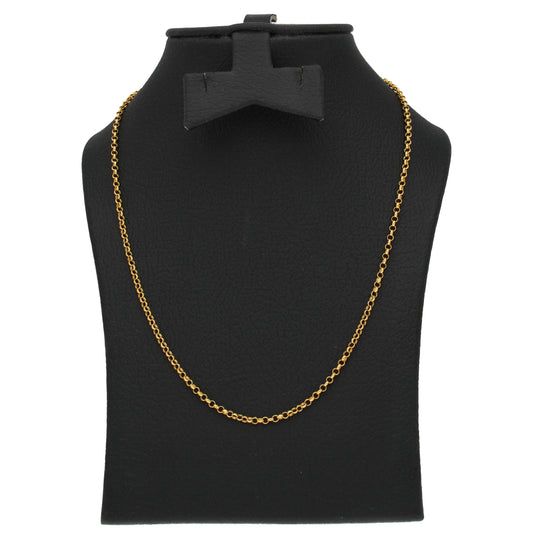 Gold Interlink Chain 18KT - FKJCN18KU6594