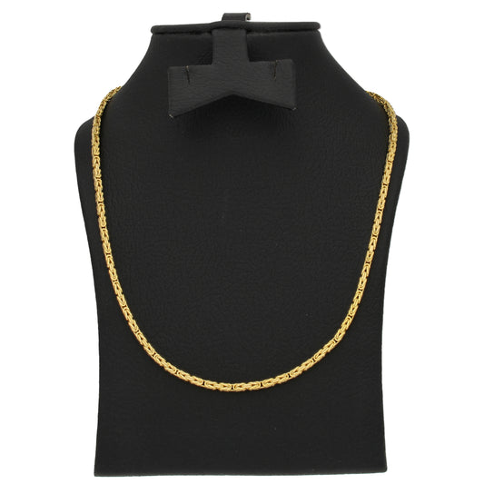 Gold Interlink Chain 18KT - FKJCN18KU6596