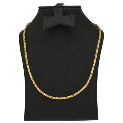 Gold Interlink Chain 18KT - FKJCN18KU6593