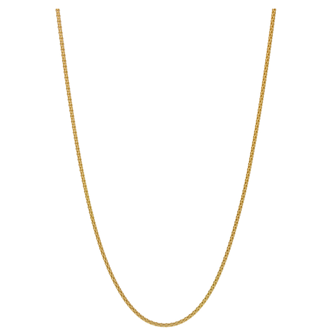 Gold Interlink Chain 18KT - FKJCN18KU6591