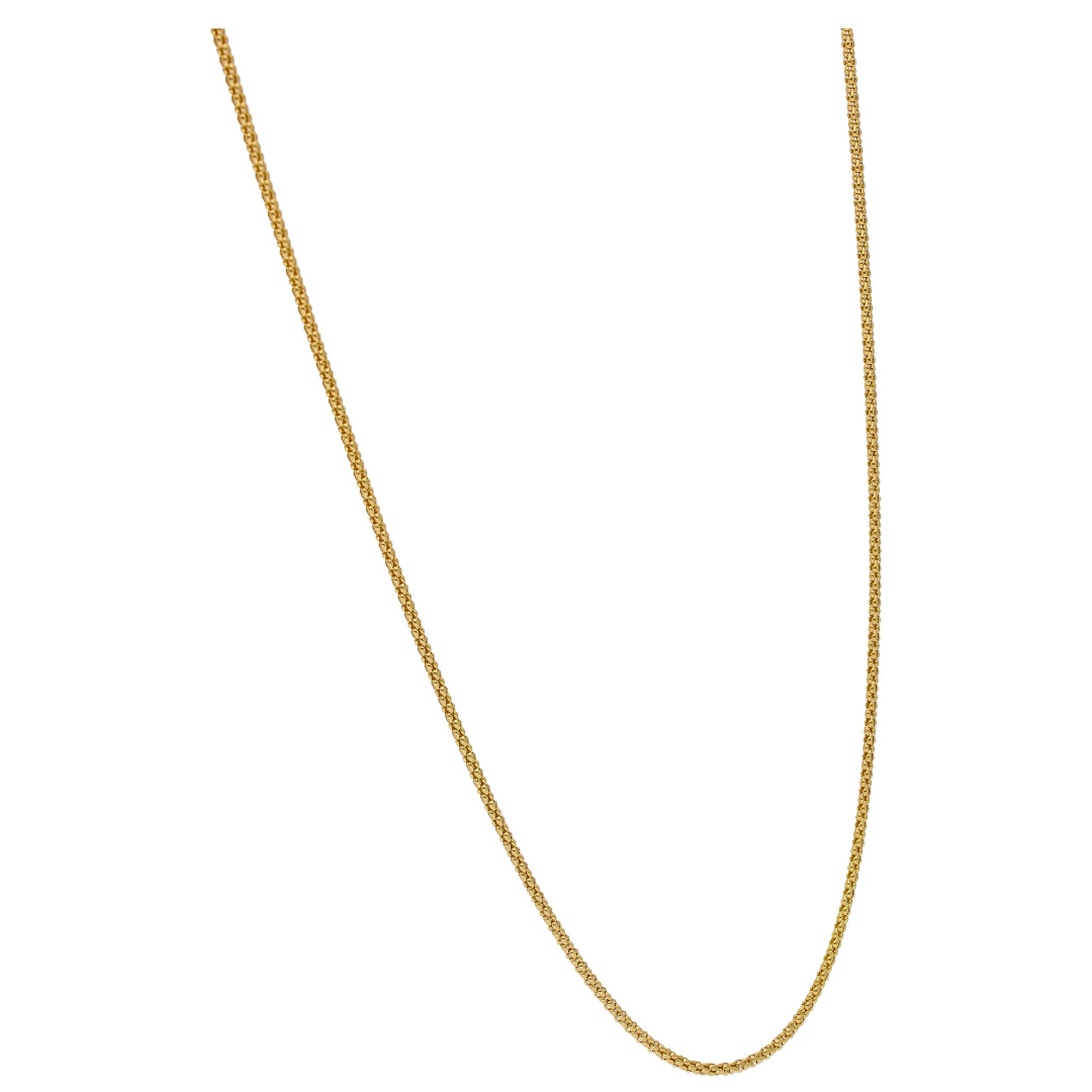 Gold Interlink Chain 18KT - FKJCN18KU6591