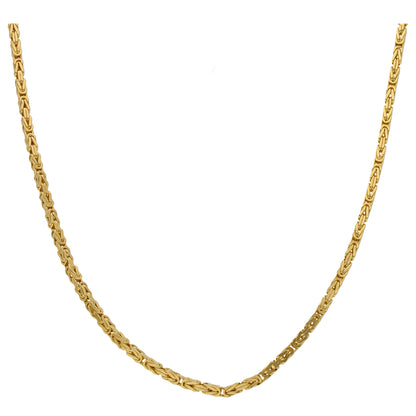 Gold Interlink Chain 18KT - FKJCN18KU6593