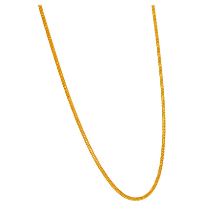 Gold Interlink Chain 22KT - FKJCN22KU6624