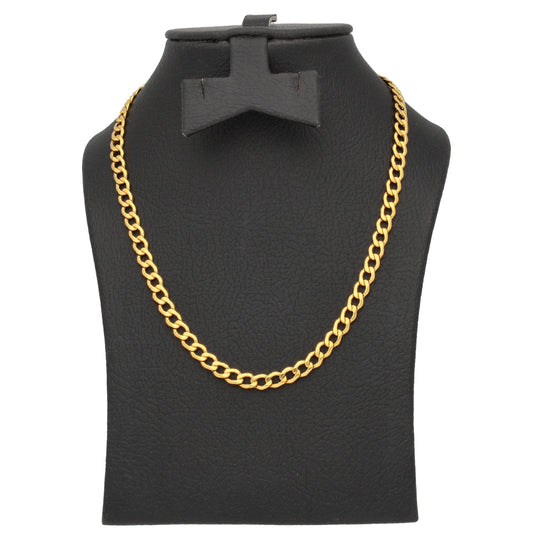 Gold Curb Chain 22KT - FKJCN22KU6627