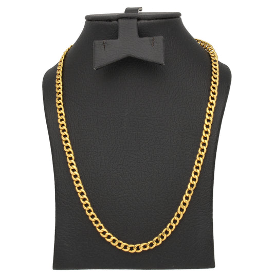 Gold Curb Chain 22KT - FKJCN22KU6631