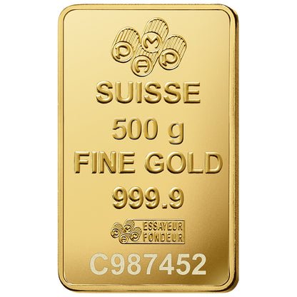 Pamp Suisse Queen Fortuna 500 Grams Gold Bar 24KT - FKJGBR24K2184