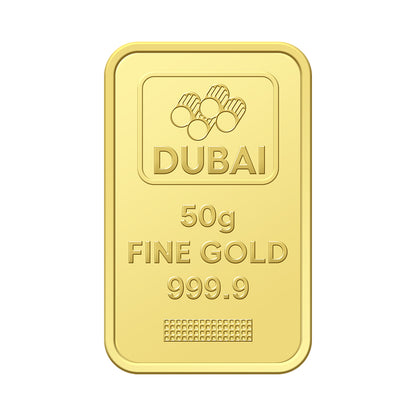 50 Grams Gold Bar 24KT - FKJGBR24K2245