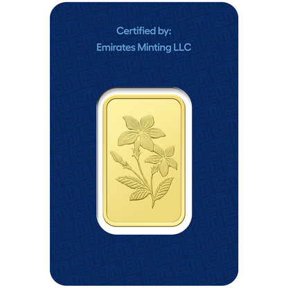 Emirates Minting 50 Grams 999.9 Purity Gold Bar - FKJGBR24K2258