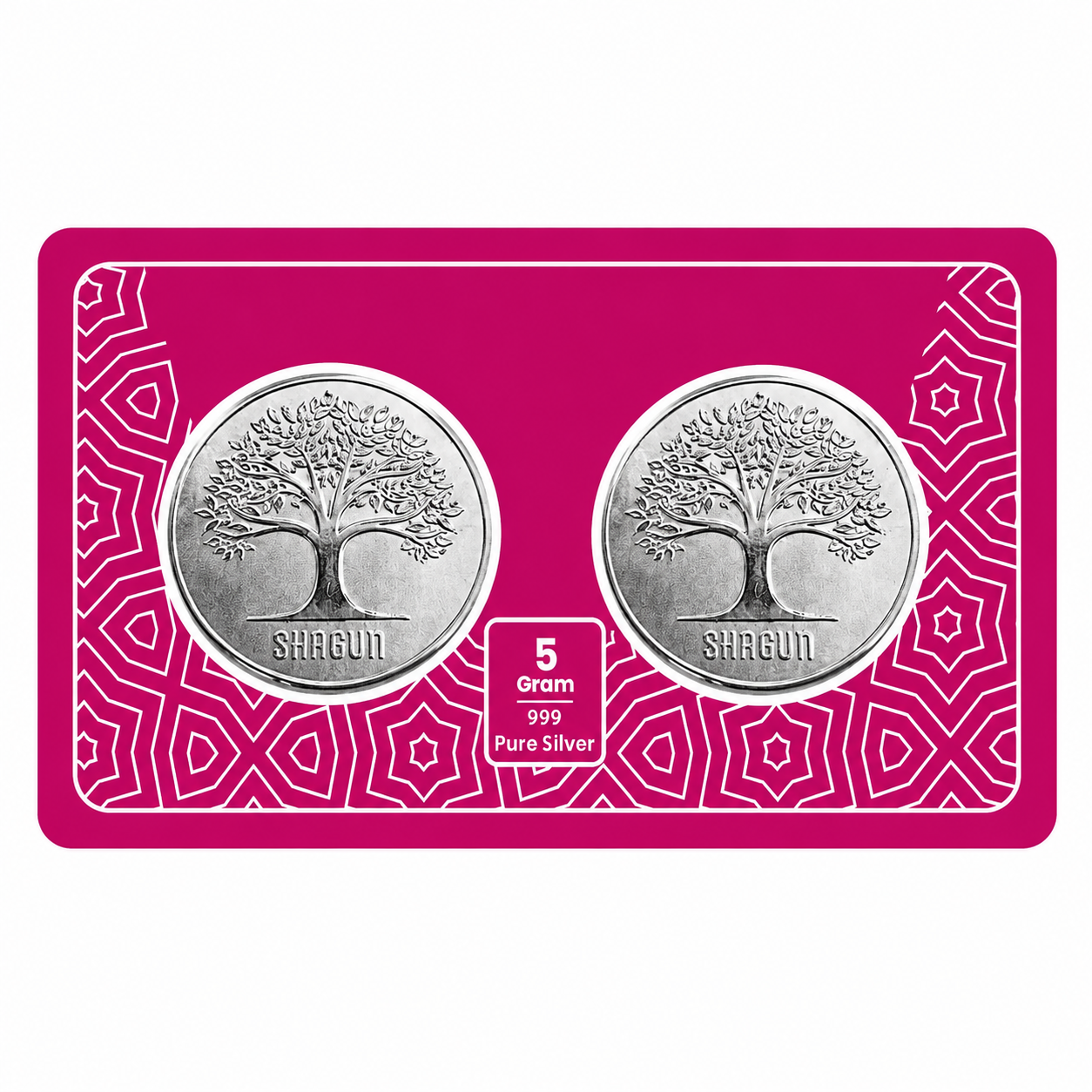 Tree Box 5 Grams Silver Coin - FKJCONSL6995