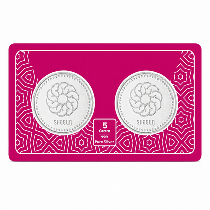 Shagun Box 5 Grams Silver Coin - FKJCONSL6994