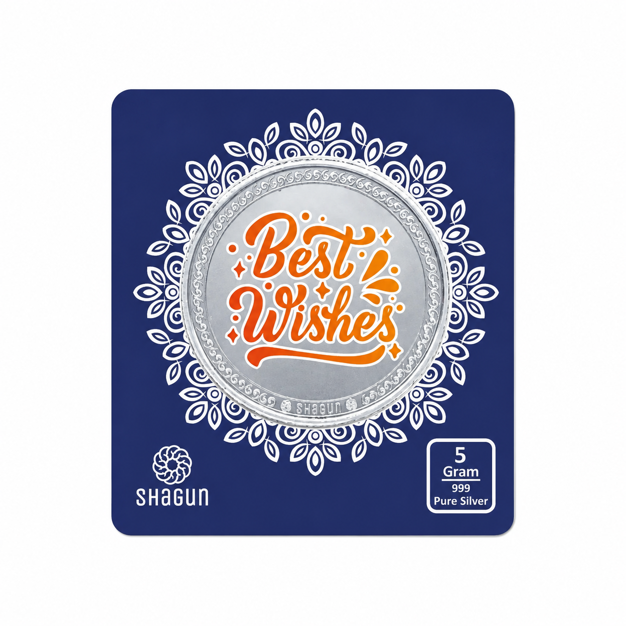 Best Wishes 5 Grams Colorized Silver Coin - FKJCONSL6981
